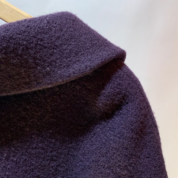 Zenobia 16 Purple plum Virgin Wool lined jacket - Picture 5 of 8